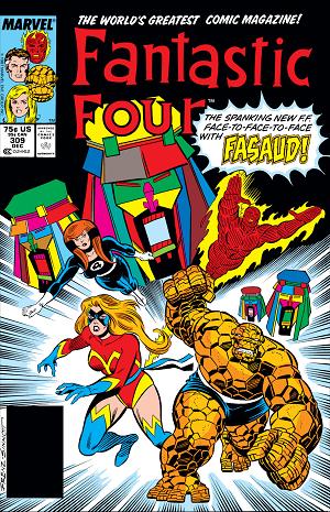 Fantastic Four #309  cover