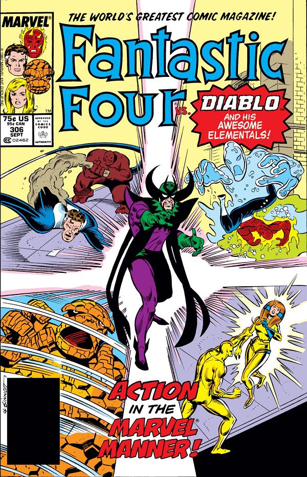 Fantastic Four #306  cover