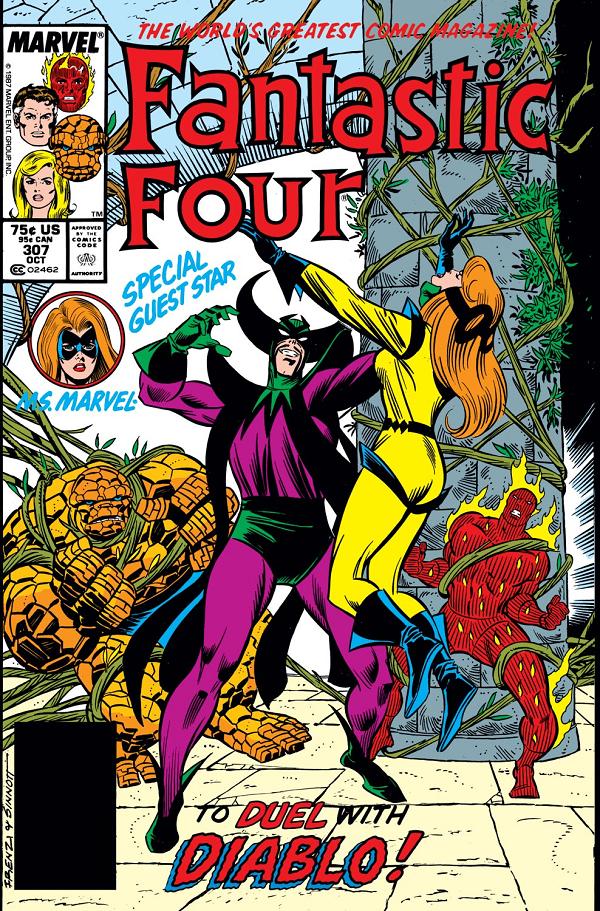 Fantastic Four #307  cover