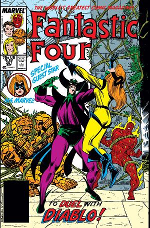 Fantastic Four #307  cover