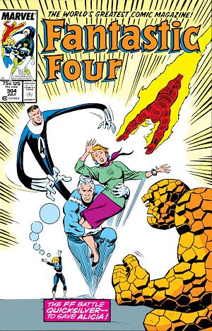 Fantastic Four #304  cover