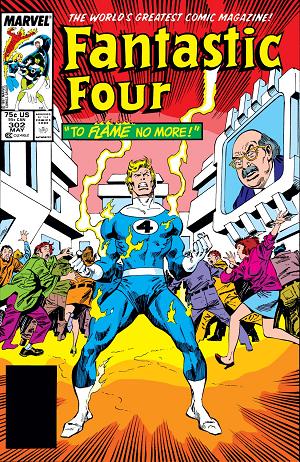 Fantastic Four #302  cover