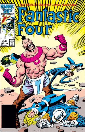 Fantastic Four #298  cover