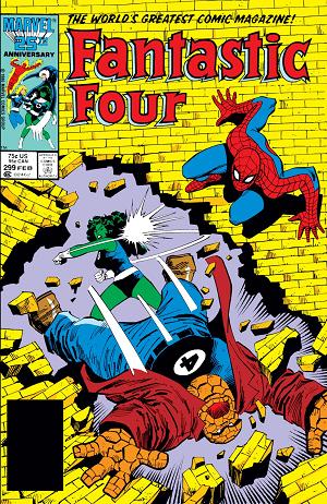Fantastic Four #299  cover