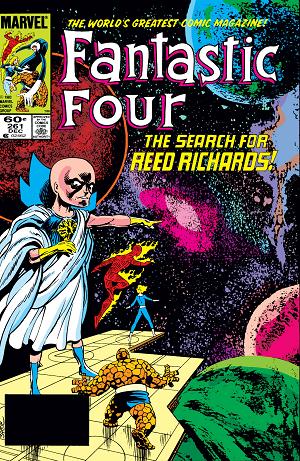 Fantastic Four #261  cover