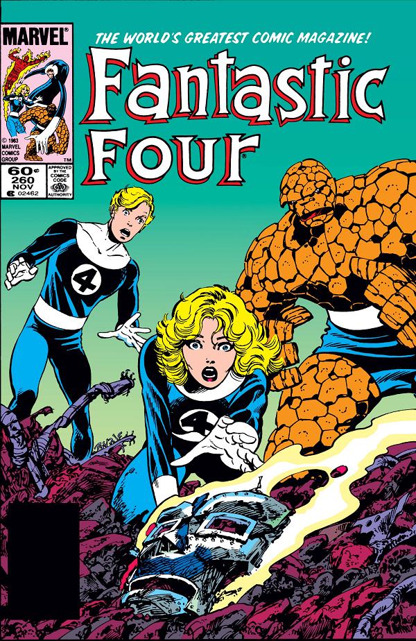 Fantastic Four #260  cover