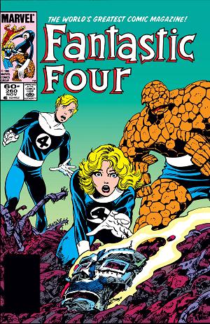 Fantastic Four #260  cover