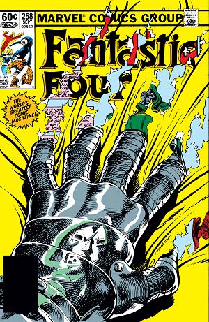 Fantastic Four #258  cover