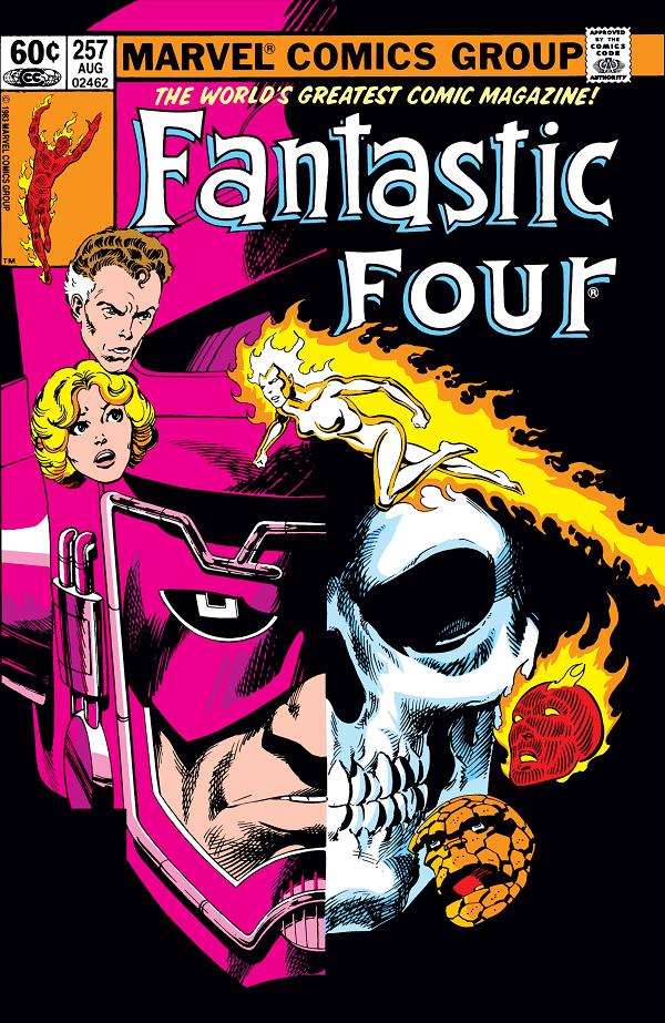 Fantastic Four #257  cover