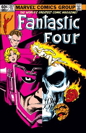 Fantastic Four #257  cover