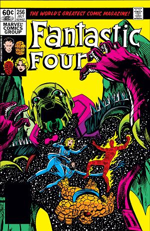 Fantastic Four #256  cover