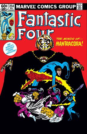 Fantastic Four #254  cover