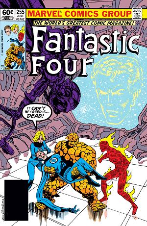 Fantastic Four #255  cover