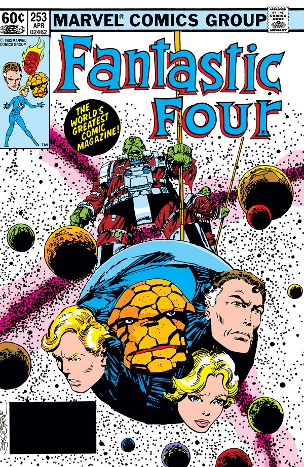 Fantastic Four #253  cover