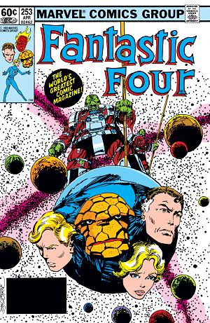 Fantastic Four #253  cover