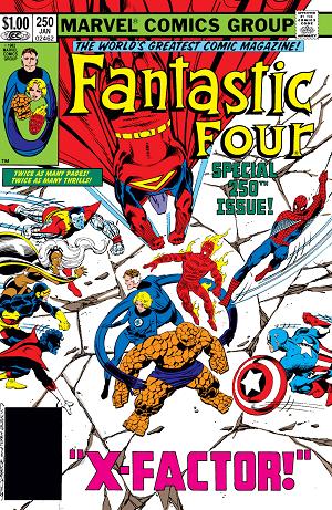 Fantastic Four #250  cover