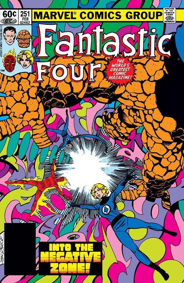 Fantastic Four #251  cover