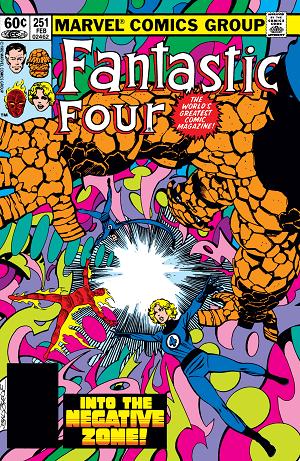 Fantastic Four #251  cover