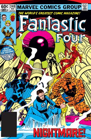 Fantastic Four #248  cover