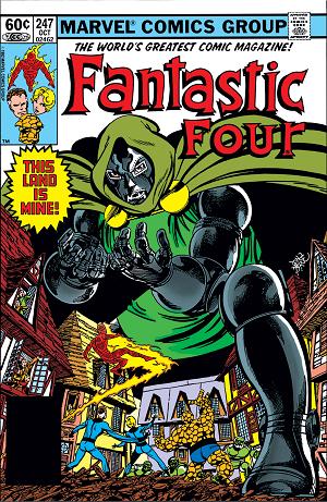 Fantastic Four #247  cover