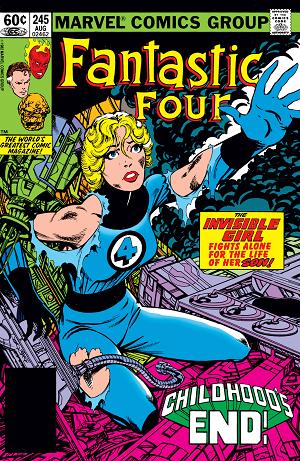 Fantastic Four #245  cover