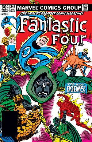 Fantastic Four #246  cover