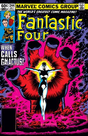 Fantastic Four #244  cover
