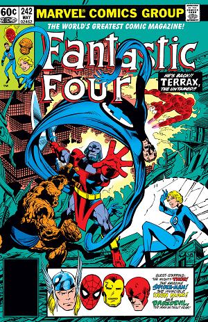 Fantastic Four #242  cover