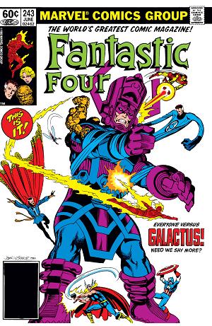 Fantastic Four #243  cover