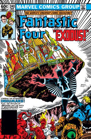 Fantastic Four #240  cover