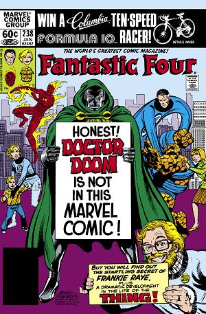 Fantastic Four #238  cover