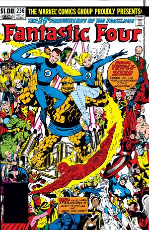Fantastic Four #236  cover