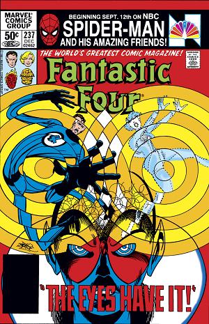 Fantastic Four #237  cover