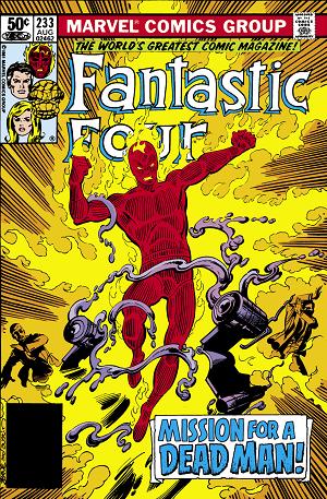 Fantastic Four #233  cover