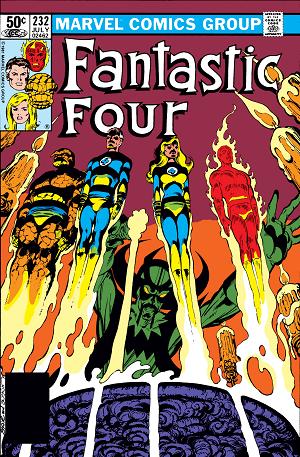 Fantastic Four #232  cover