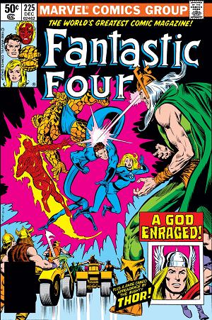 Fantastic Four #225  cover