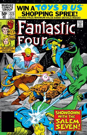 Fantastic Four #223  cover