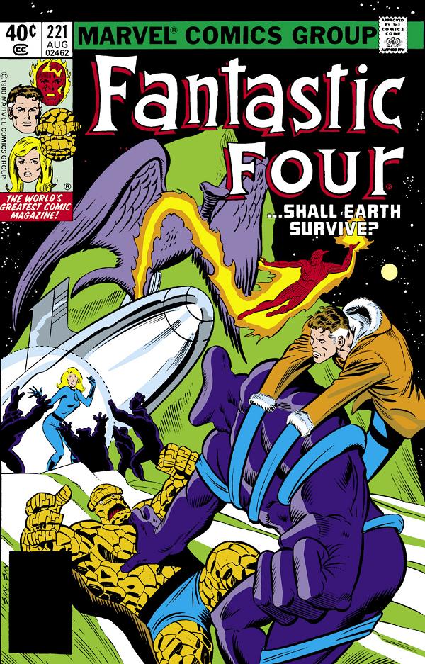Fantastic Four #221  cover