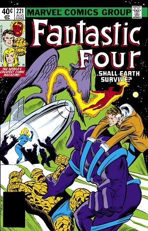 Fantastic Four #221  cover