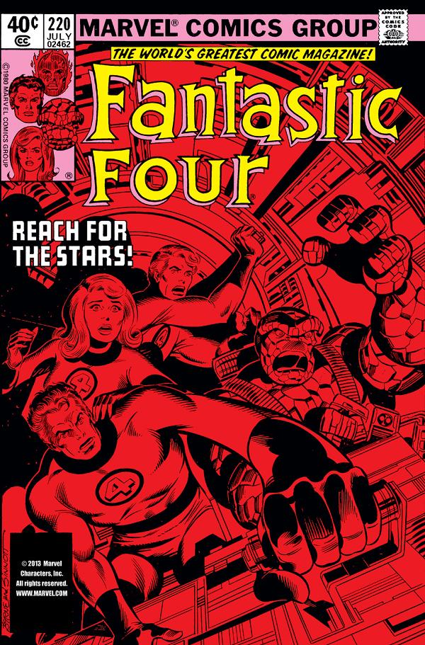 Fantastic Four #220  cover