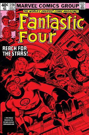 Fantastic Four #220  cover