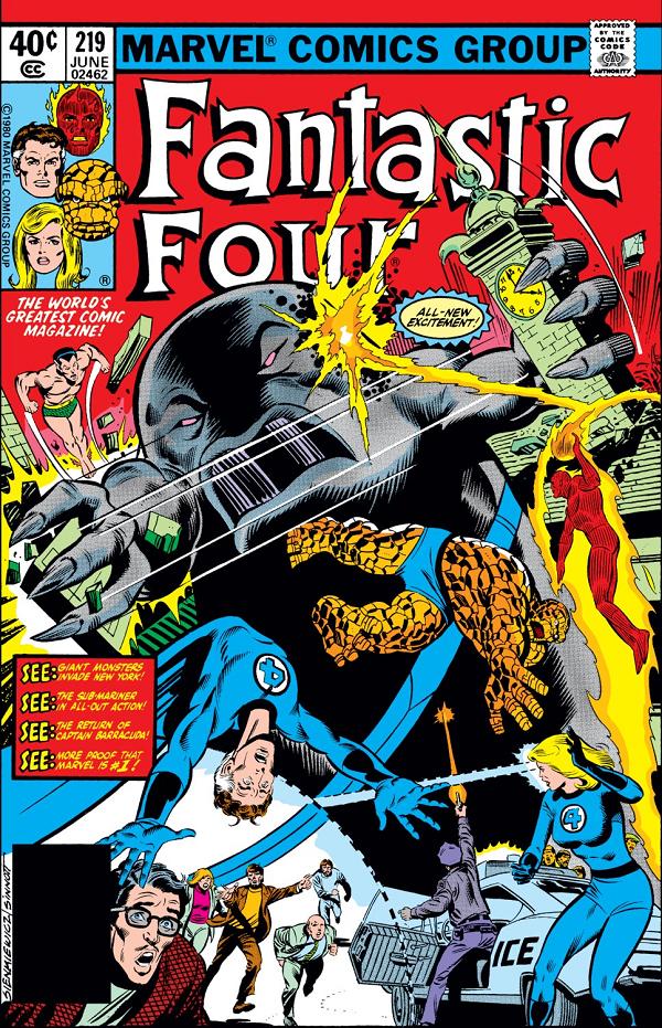Fantastic Four #219  cover