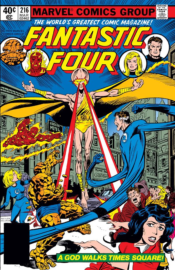 Fantastic Four #216  cover