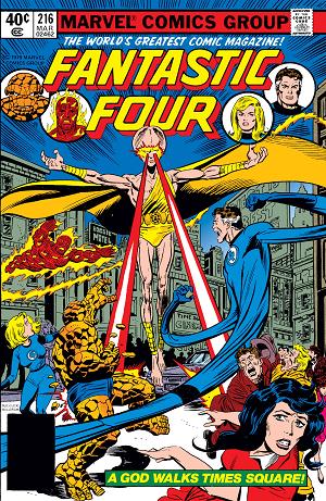 Fantastic Four #216  cover