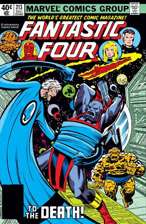 Fantastic Four #213  cover