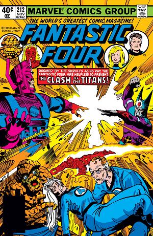 Fantastic Four #212  cover