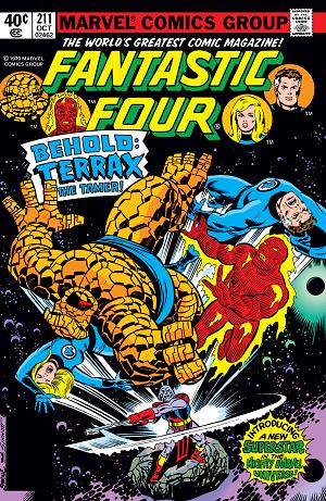 Fantastic Four #211  cover