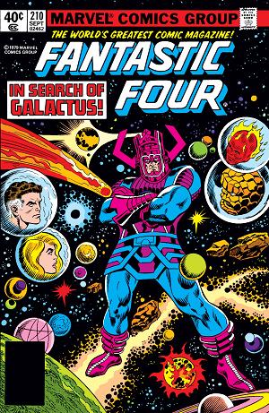 Fantastic Four #210  cover