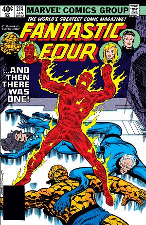 Fantastic Four #214  cover