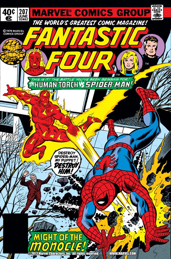 Fantastic Four #207  cover